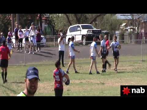 2019 NAB Western Premiers Challenge Under 18s Highlights - Forbes Magpies v Bathurst St Pats