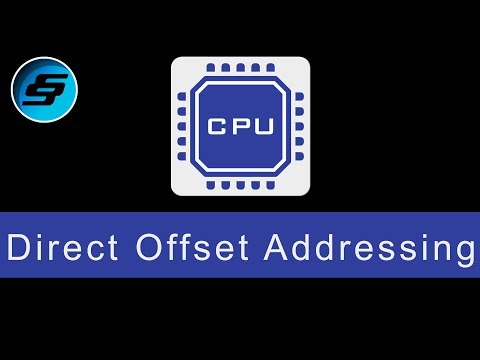 Direct Offset Addressing Assembly Programming