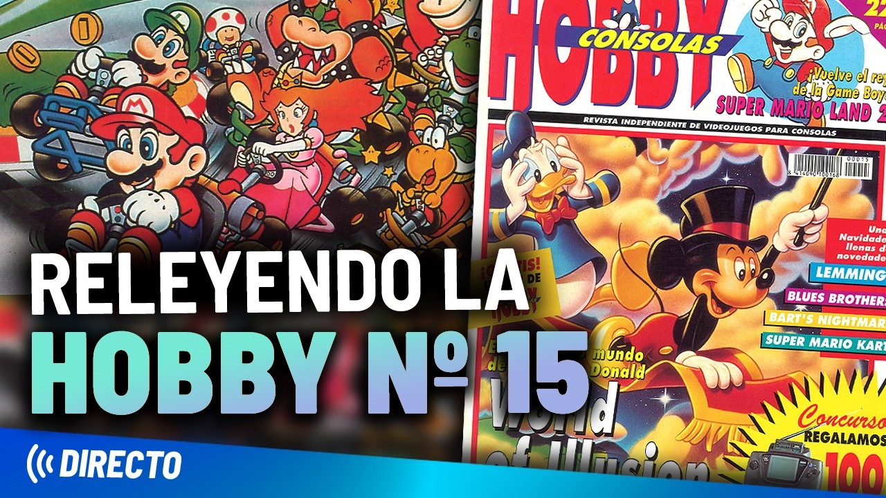La Hobby Consolas nº 15: World of Illusion, Mario Kart, Lemmings... Navidades mágicas de 1992