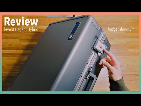 LEVEL8 Hegent Hybrid Check-In 68L Review - Budget-Friendly Aluminum Suitcase