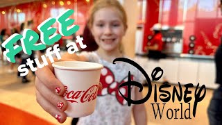 FREEBIES at Disney World | FREE Souvenirs & Experiences at Disney!