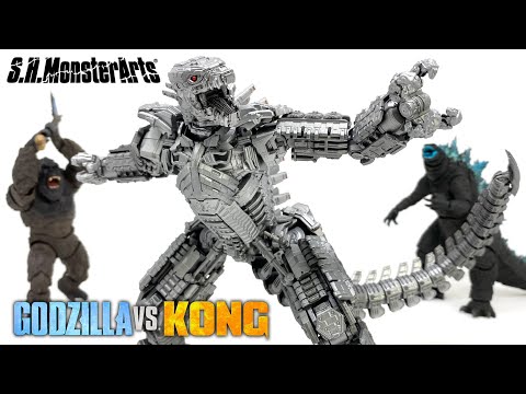 S.H. MonsterArts MECHAGODZILLA! Godzilla Vs Kong 2021 Figure Review