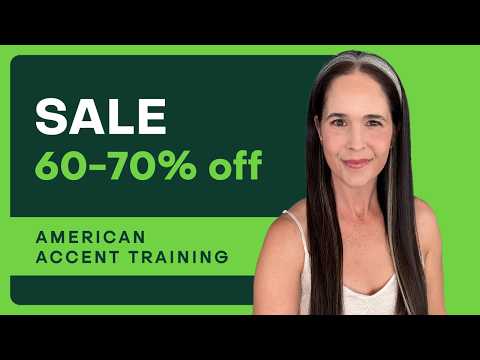 60-70% OFF the Most Effective Accent Training Courses