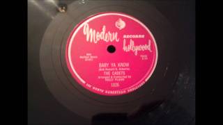 Cadets - Baby Ya Know - Killer Early Soul / Doo Wop Transition