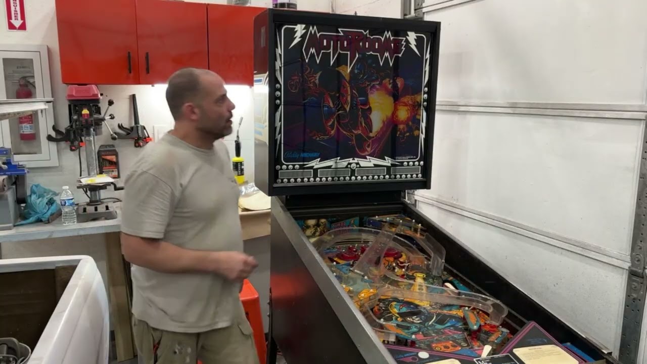 Motor dome pinball machine is working until the big capacitor blew out and let the smoke out