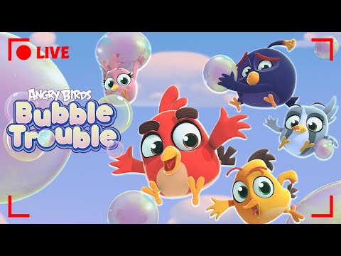🔴 LIVE Angry Birds Party | Bubble Trouble Season 1