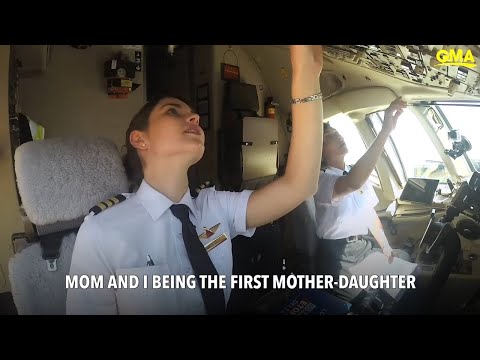 Meet First Mother & Daughters Airline Pilots at Delta: piloting is a family business