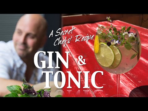 The Ultimate GIN AND TONIC | A Gin Cocktail Perfected By Spanish Chefs!