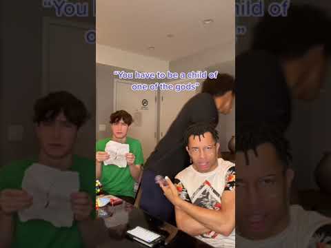 #pov : we are studying the language that the gods used to communicate with their children