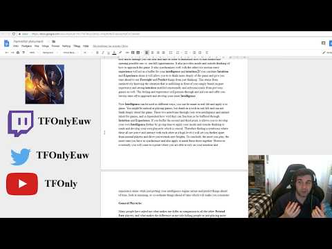 [TF Only] Twisted Fate Guide Season 8 - FINAL Part IV (General Playstyle, Lanephase)