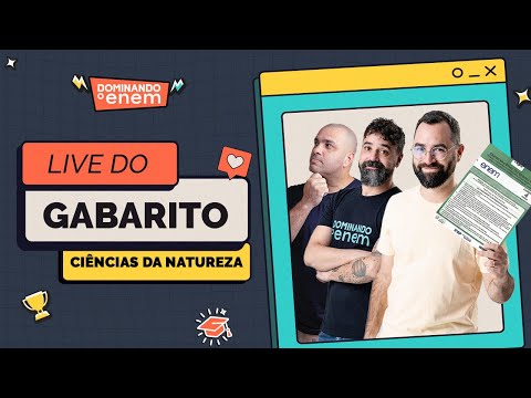 🎯 GABARITO ENEM 2º DIA - Correção da prova | Dominando o ENEM