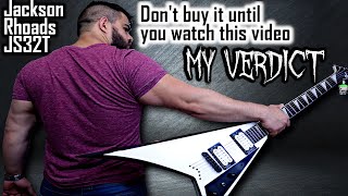 Video thumbnail for Jackson Rhoads JS32T || Review Update || Don't buy it! Unless... by Carlo Fenrir