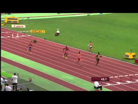 WYC Donetsk 2013 - 400m Hurdles Boys Final