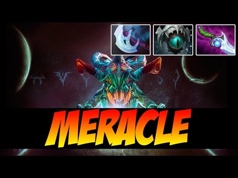 Meracle Plays Weaver WITH DIFFUSAL, SKADI, MANTA AND OTHERS - Dota 2