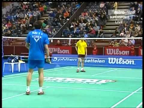 swiss open 2011 Final Sung Hwan Park vs Hyun Il Lee Swiss Open 20111