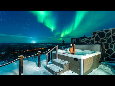 LEVIN IGLUT | Most Epic Glass Igloo Hotel in Lapland (Full Tour in 4K)