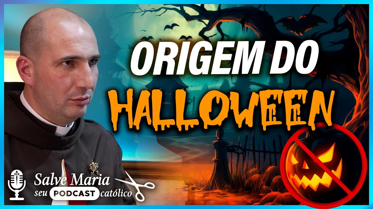 Qual é a origem do HALLOWEEN? Um católico pode participar? ✂️ Salve Maria! Podcast Católico