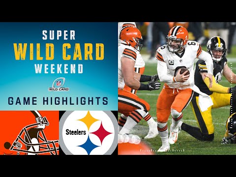 Browns vs. Steelers Super Wild Card Weekend Highlights | NFL 2020 Playoffs Video