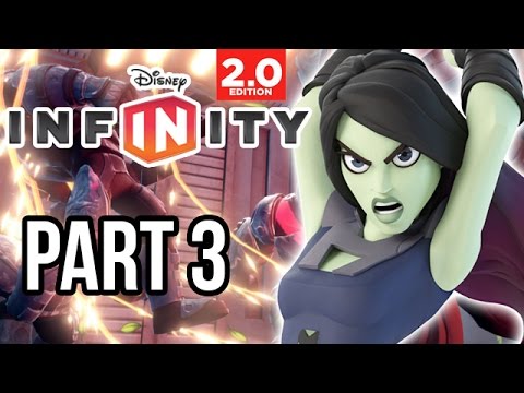 Disney Infinity 2.0 Marvel Super Heroes Gameplay Walkthrough - Part 3 - GUARDIANS OF THE GALAXY!!