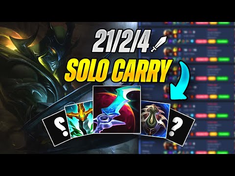 20 Kills SOLOCARRY In Challenger? | Rank 1 Zed BZ