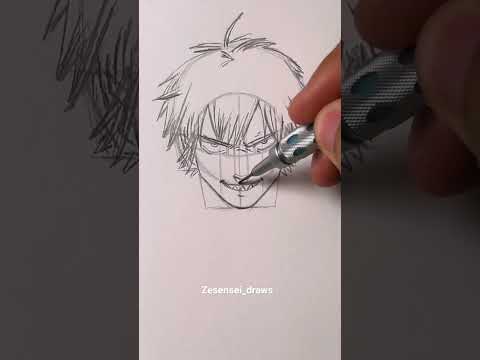 Draw Denji CHAINSAW MAN  #short #drawingtutorial #draw