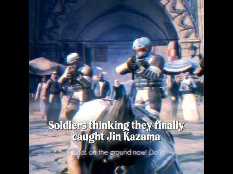 The Soldiers are Cooked 💀 || Lars saves Jin Kazama in tekken 7 || #tekken #shorts #edit #tekken8edit