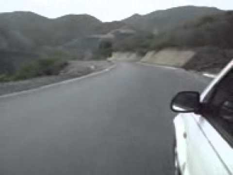asi esta quedando la carretera que comunica a San Jose De Ocoa con el Cruce de ocoa