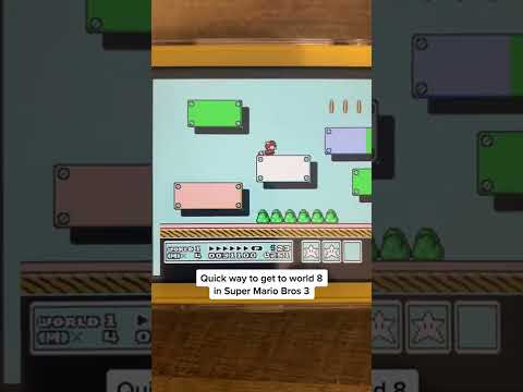 In Mario 3 get to World 8 in 5 minutes!