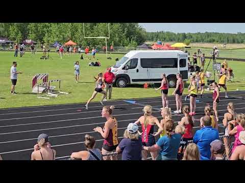 Section 8A Girls 4x400m relay. 5/30/2025