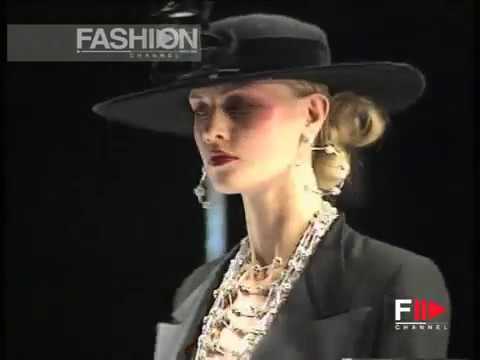 "Rocco Barocco" Autumn Winter 1997 1998 Rome 1 of 7 Haute Couture woman by FashionChannel