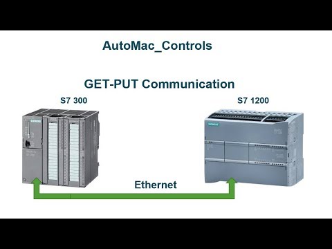 Siemens_S7 300 (SIMATIC Manager) to S7 1200 (TIA) Communication using GET-PUT