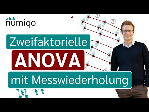Zweifaktorielle Varianzanalyse (ANOVA) mit Messwiederholung