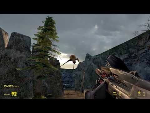 Half-Life 2-Aerial Harassment Single-Player Map