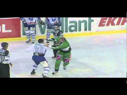 ebel 2011/12. round 22 Olimpija-Medveščak 1:2