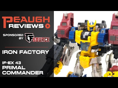 Video Review: Iron Factory IF-EX43 PRIMAL COMMANDER
