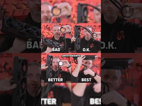 Best AIO Orientation for a Gaming PC?