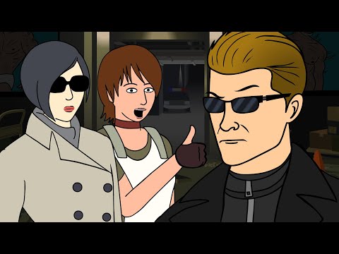Wesker VS Ada Wong (Animated)