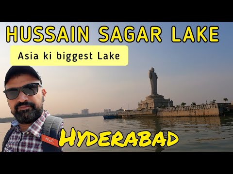Maior lago da Ásia ki |Lago Hussain sagar #hyderabad