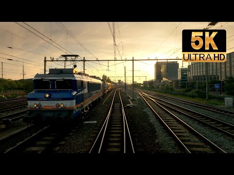 [5K] Treinspotter biedt machinist koffie aan! Almere - Leiden CABVIEW HOLLAND SNG 11jun 2021