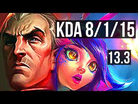 SWAIN vs NEEKO (MID) | 8/1/15, 700+ games, Godlike, 900K mastery | KR Master | 13.3