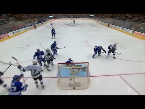 Bernier robs Gaborik with incredible pad save