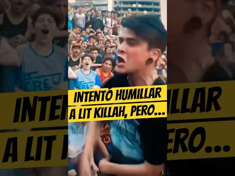 They tried to humiliate Lit Killah, but...😡 #litkillah #freestyle #quintoescalon #Damsinpila