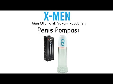 Man Otomatik Vakum Yapabilen Penis Pompası