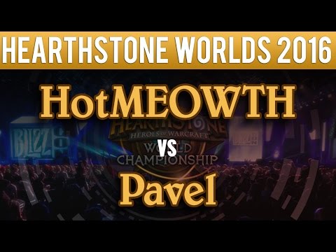 HotMEOWTH vs Pavel - Hearthstone World Championship 2016: Group D Match 2