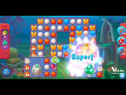 Fishdom. 8323 hard level no boosters and diamonds. 21 move