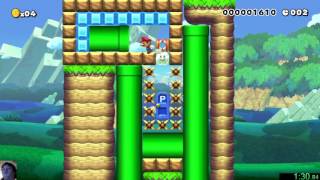 Super Mario Maker - #teamPipe Haste Mario [30s TA]