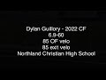 Dylan Guillory 2022 CF