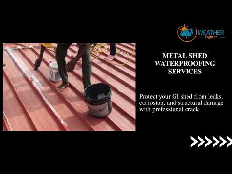 Metal Shed Waterproofing Services