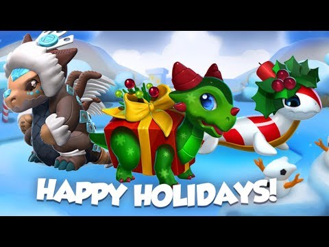 HOLLY DAYS EVENT WALKTHROUGH! Candy Cane, Arctic + Present Dragon Rewards! - DML #699