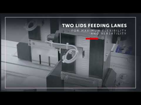 IMA CIEMME CM150 | High Speed lid applicator.